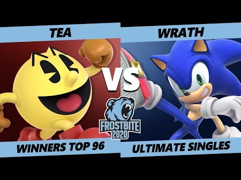 Frostbite 2020 SSBU Winners Top 96 - SG8 | Tea (Pac-Man) Vs. Wrath (Sonic) Smash Ultimate Singles