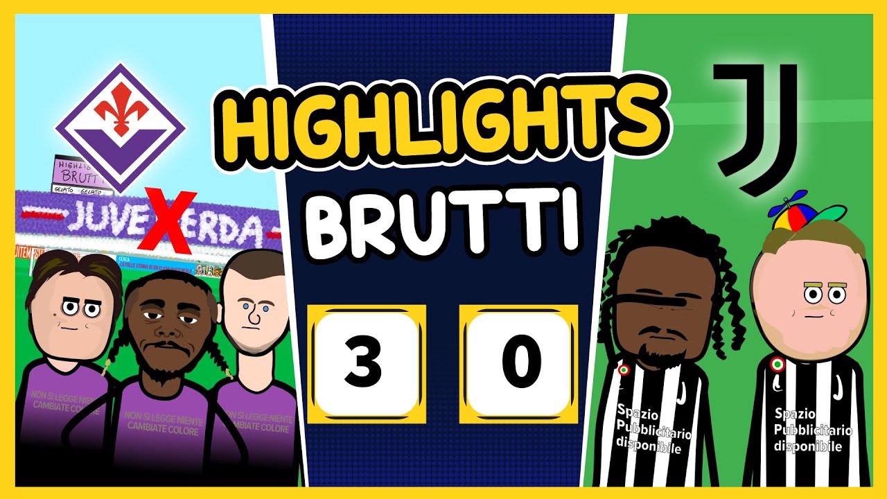 CRASHED! FIORENTINA-JUVENTUS 3-0 - Ugly Highlights