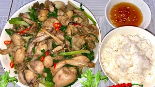 Cách nấu Ếch Xào Hành thơm ngon lạ miệng | Cách phân biệt Ếch Đồng và Ếch Nuôi