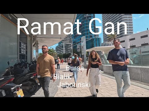 Skyscrapers & Business Life in Israel | Ramat Gan Walking Tour