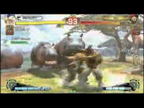 SSF4 AE: maakun (Yun) vs -6 (Gouki) - Godsgarden 4 Qualifier
