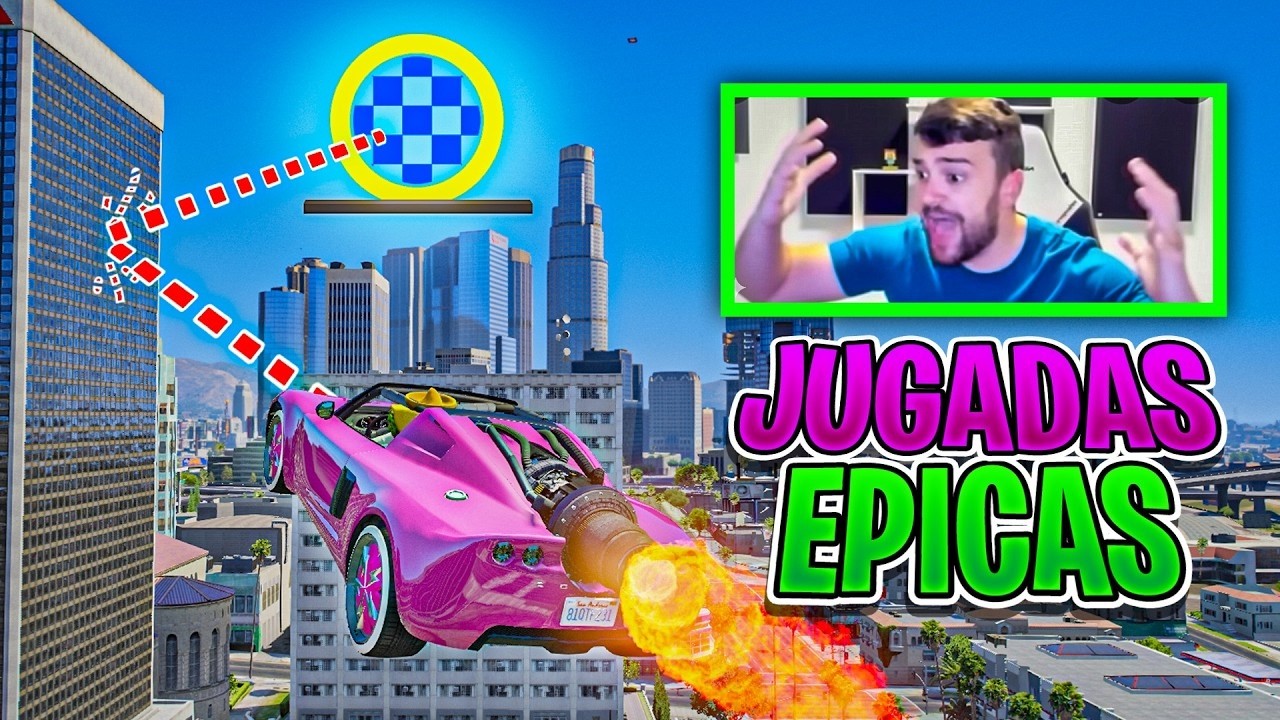 MIS JUGADAS MAS ÉPICAS!! SALTO SURREALISTA! - GTA 5 ONLINE