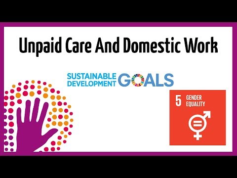 SDG #5 - 無償の介護と家事労働 (SDG #5 - Unpaid care and domestic work)
