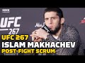 Islam Makhachev Calls For UFC Title Shot: ‘They Have To Give Me Chance’ | UFC 267 | MMA Fighting