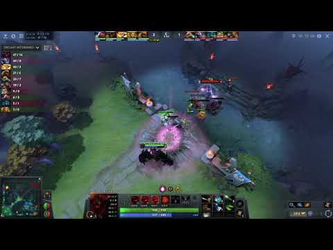 gpk Shadow Fiend Mid vs. Gh Templar Assassin - Dota 2 Pros Laning