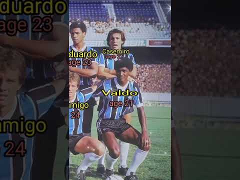 Grêmio, Gaucho Champion 1985 | Age in 1985 #grêmio #football #squad #shorts #viral