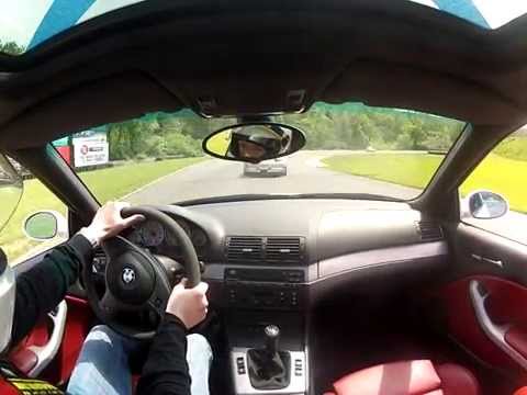 E46 M3 playing with some Porsches - IMG Memorial Day 2012 Event