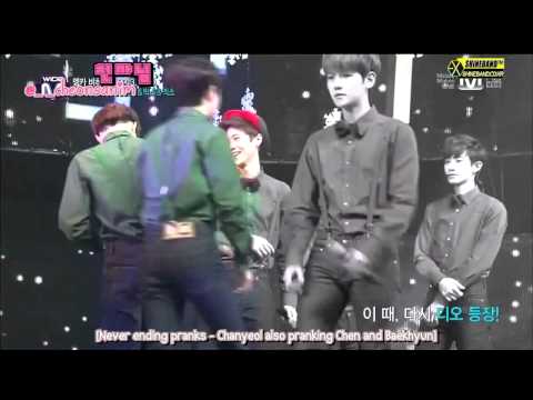 [ENG SUB] 131226 EXO MNet Wide MCD Win Behind the scenes part 1 by: @__cheonsanim
