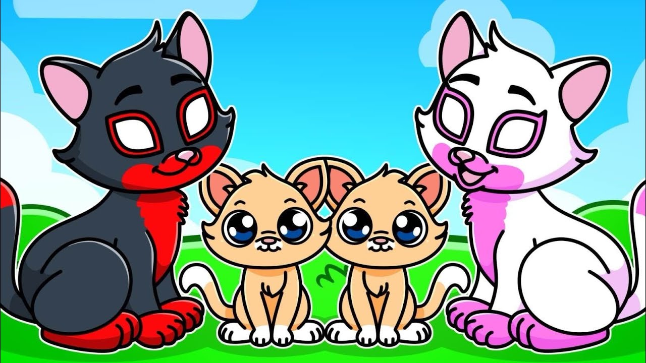 HAVING A CAT Family In Roblox!