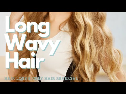 ❋ Schönes welliges Haar! ~ Gesunde Kopfhaut + Umkehrung von grauem Haar ~ Sanfte Regengeräusche