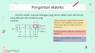 Download lagu MATRIKS - Pengertian, Elemen, Jenis, Ordo dan Kesamaan Matriks mp3 Download lagu MATRIKS - Pengertian, Elemen, Jenis, Ordo dan Kesamaan Matriks mp3