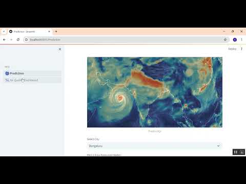 Air Quality Visualizing Pollution Level based on citys in Python Projects