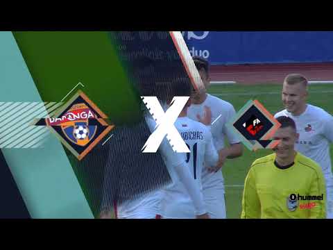 M.Topčagičiaus antras įvartis SHARP LFF taurės finale