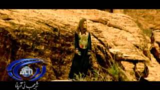 An Afghan singer Mozhdah Jamalzadah sings about brave people of her homeland