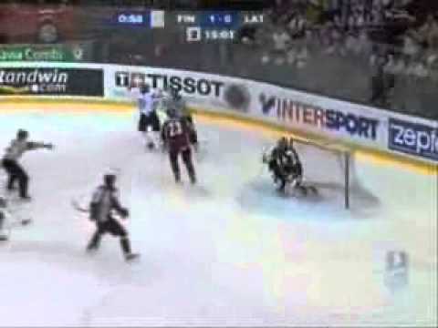 MM 2006 - Alkusarja -  Suomi vs. Latvia (Kallion maali)
