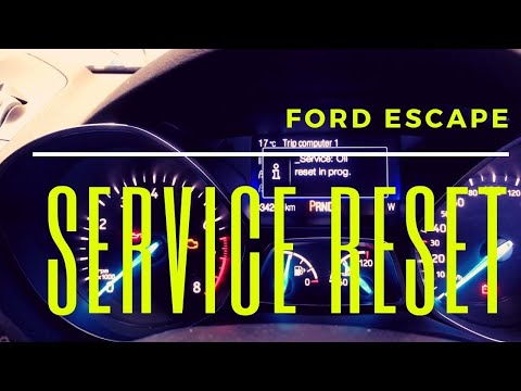 2017 Ford Escape Service Reset