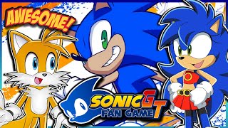 Tails and Sonica Play Sonic GT Fan Game Part 1 (Fe
