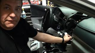 HOW TO RETAIN A BACKUP CAMERA ON A 2014 TOYOTA CAMRY, HOW TO ADD AXXESS AX-TOYCAM3-6V INTERFACE