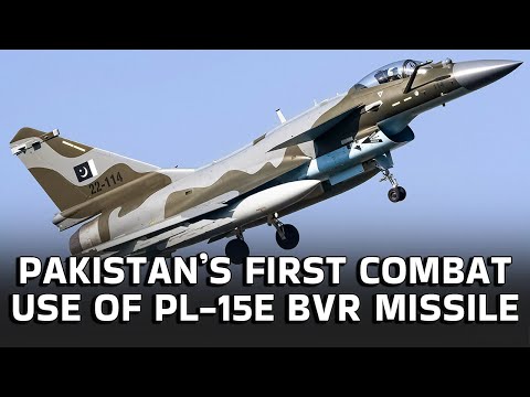 殲-10C "猛龍 "在行動：巴基斯坦首次實戰使用中國 PL-15E BVR 飛彈 (J-10C Vigorous Dragon In Action: Pakistan’s first combat use of Chinese PL-15E BVR Missile)