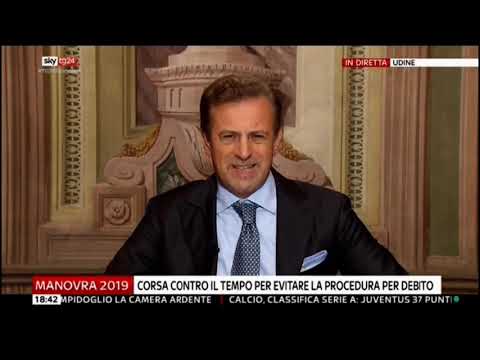 Video Massimo Blasoni - Intervento a SkyTg24 28/11/18