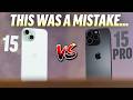 IPhone 15 Vs 15 Pro REAL Differences After 2 Weeks