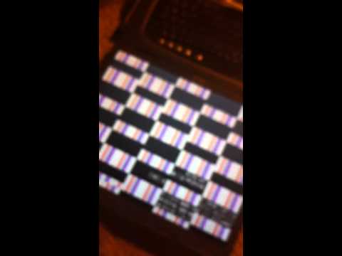 Stress testing laptop screen