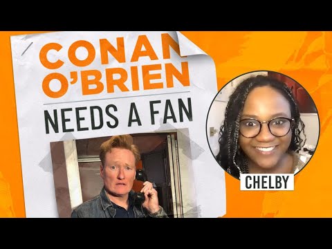 Conan Helps A Young Comic Overcome Stage Fright - "Conan O'Brien Needs A Fan"