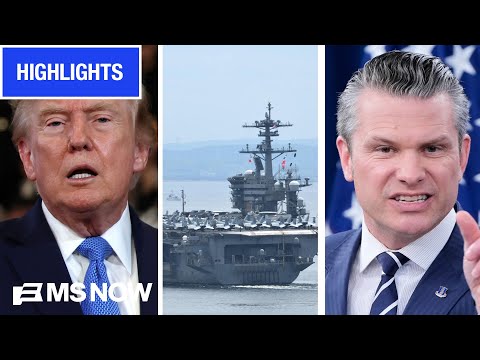 'The problem is not the ship, its their LEADERS': Trump shrugs off USS Lincoln CRISIS | COMPILATION