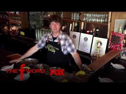 Oyster Shucking World Record Holder Travels To The F Word | Season 1 Ep. 10 | THE F WORD