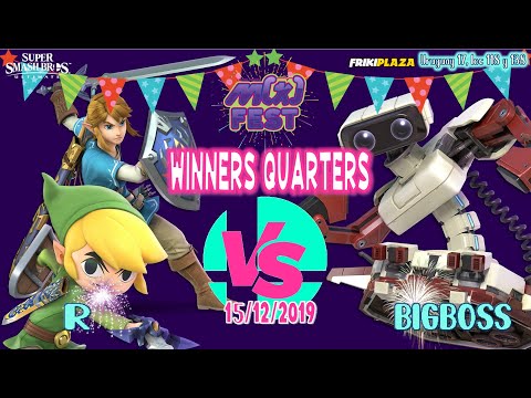 R (Toon Link,Link) vs BigBoss (ROB) Winners Q MKFEST 2019