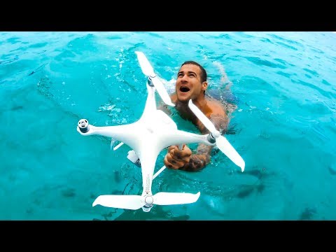 I CRASHED MY DRONE INTO THE OCEAN Epic Last Day On Our Camping Trip - Ep 61 Part 3
