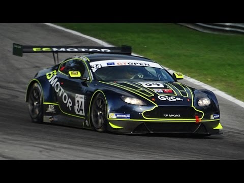 Aston Martin V12 Vantage GT3 Sound - Accelerations & Fly Bys!!