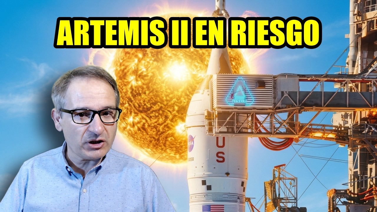 NASA en ALERTA 🚨 LLAMARADAS SOLARES ponen en riesgo la misión ARTEMIS II a la LUNA