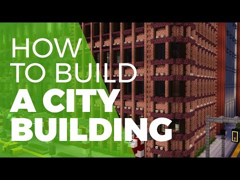 How to Build a Minecraft City Building [TUTORIAL]