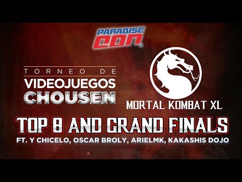 Mortal Kombat XL - Top 8 Ft. Chicuelo, Ocar Broly, Arielmk, Kakashi - Chouse 2018