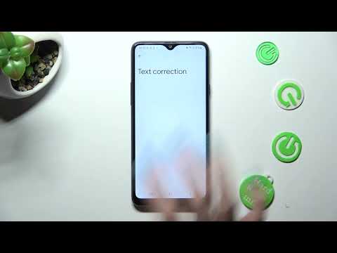 How to Enter Text Correction Options on SAMSUNG Galaxy A20s? - Manage Text Correction Options