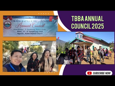 TBBA ANNUAL COUNCIL | NUTSÜ BAPTIST CHURCH 4th to 5th December 2025. 