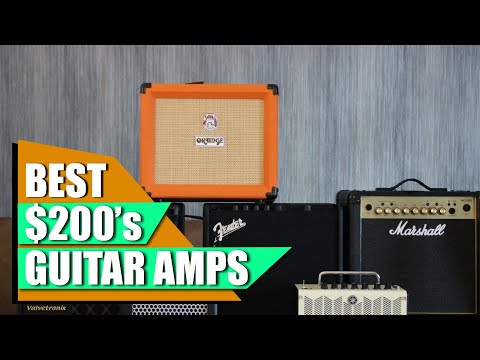 Guitar Amps Under $200 : Top Rated Guitar Amps On Amazon
