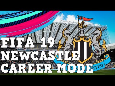 *INJURY ALREADY* NEWCASTLE CAREER MODE FIFA 19 #1