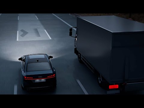 2026 Audi A6 Digital matrix LED: Technology Explained (Animation)