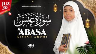 Download lagu Aisyah Arrumi – Surat ‘Abasa | عائشة الرومي – سورة عبس mp3