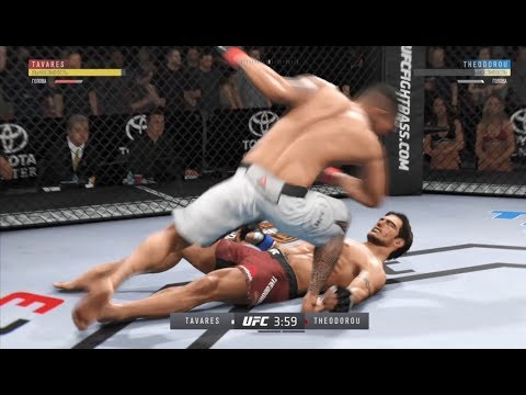 EA Sports UFC 3 [Brad Tavares vs Elias Theodorou]