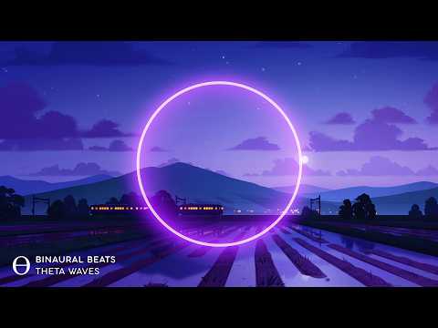 Fall Asleep Quickly [ 5Hz THETA ] Binaural Beats Sleep Music “Night Train”