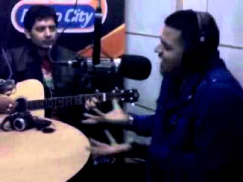 G-Deep Singing Mahi Mera on Radio City 91.1 FM New Delhi with Kannu on Guitar