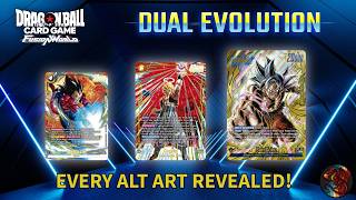 ALL Dual Evolution Alt Arts Revealed | Dragon Ball Fusion World FB09