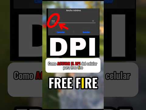📱ACTIVAR DPI | Como subir el DPI del celular para aumentar la SENSIBILIDAD EN FREE FIRE