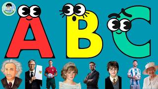ABC Song | Alphabet Famous People | ABC Poem | Kids Song | ABC For Kid