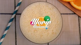 If you like orange creamsicles, you'll LOVE this! The name of this drink translates to "die dreaming." In other words, it's bliss in a glass.