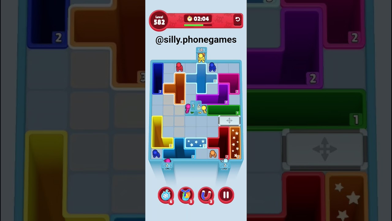 Drop Away Level 582 Walkthrough Solution