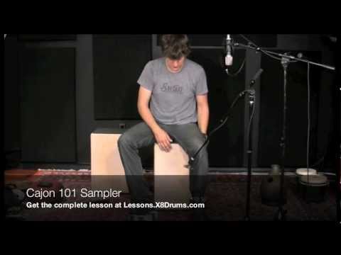 Cajon 101 - How to Play the Cajon with Mike Meadows - X8 DRUMS LESSONS